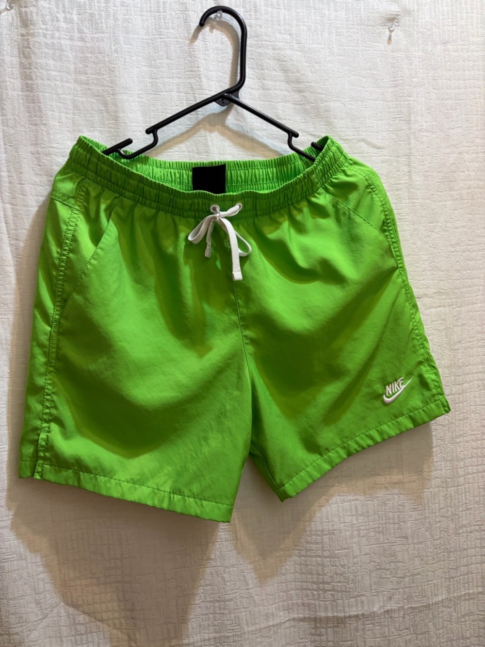 Nike Men's Lime Green Swim Trunks
